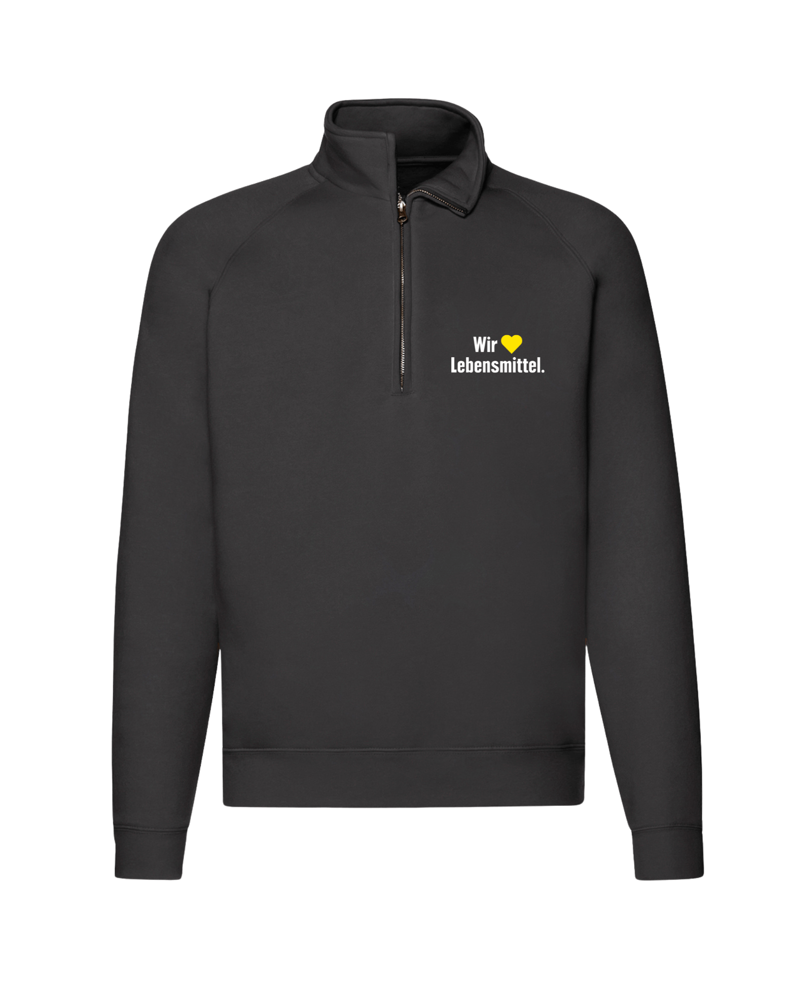 Sweatshirt mit RV, Arm lang